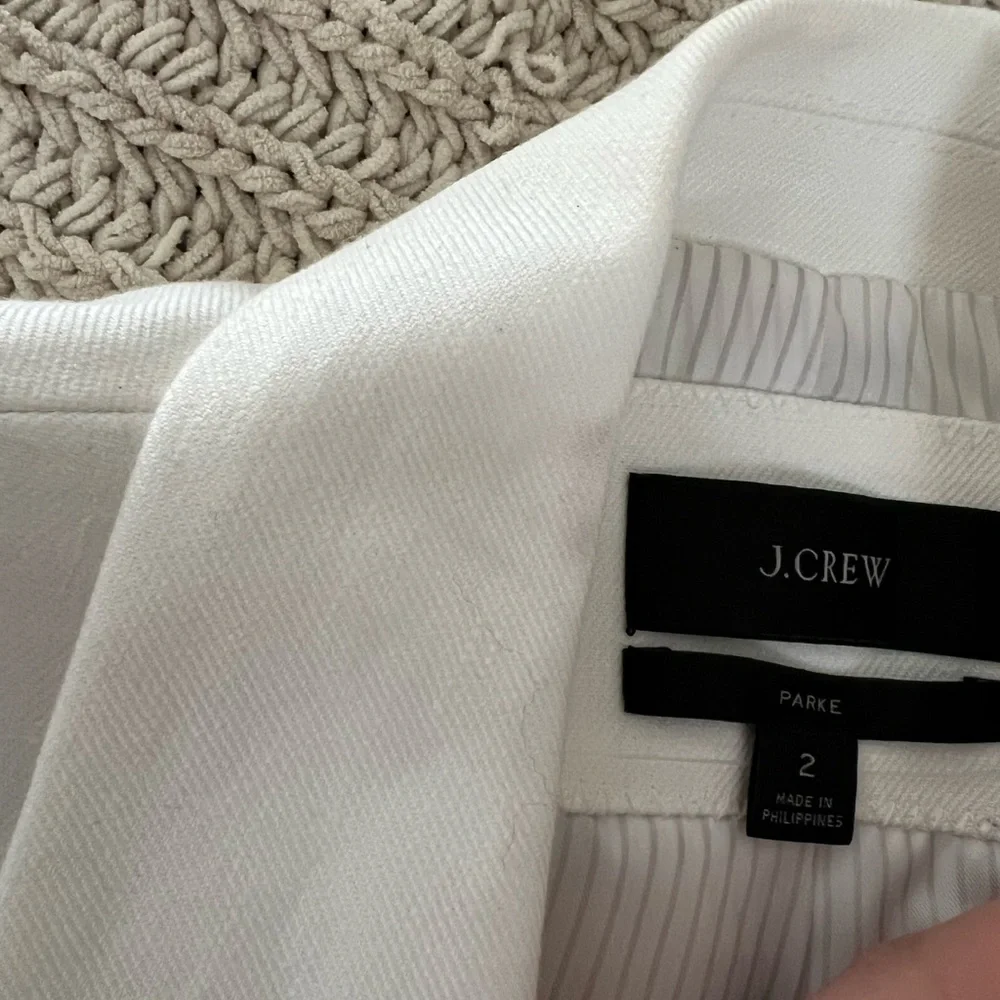 J. Crew Cream Blazer Jacket - Picture 5 of 9